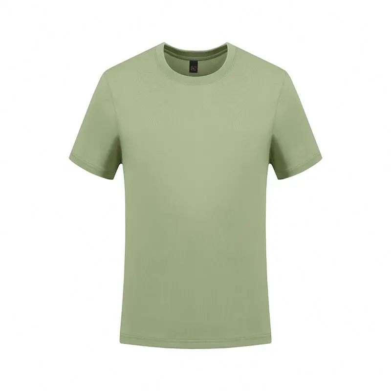 Navy Blue Color 100% Cotton O Neck High Quality Short-Sleeve Plus Size Custom Logo Design Wholesale Price