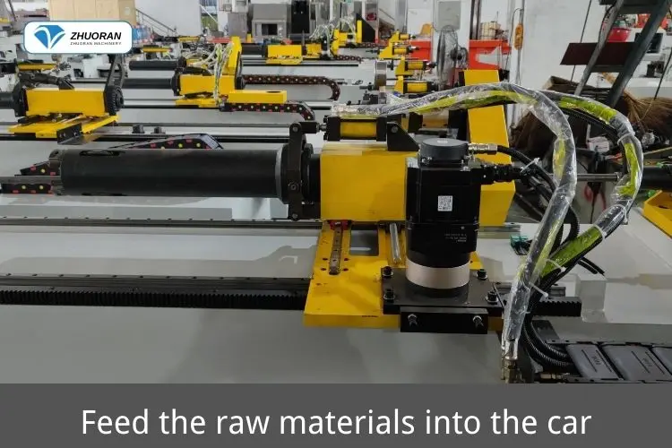 DW-38CNC hydraulic stainless steel exhaust square tubing tube bender pipe bending machine