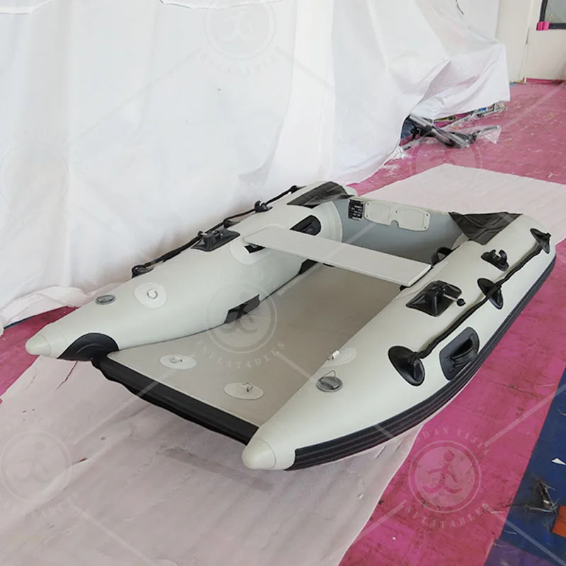 2024 Inflatable Boats 1.2mm Pvc Assault Kayak With Laminated Air Deck For Outdoor Water Sports Drifting Fishing Dinghy