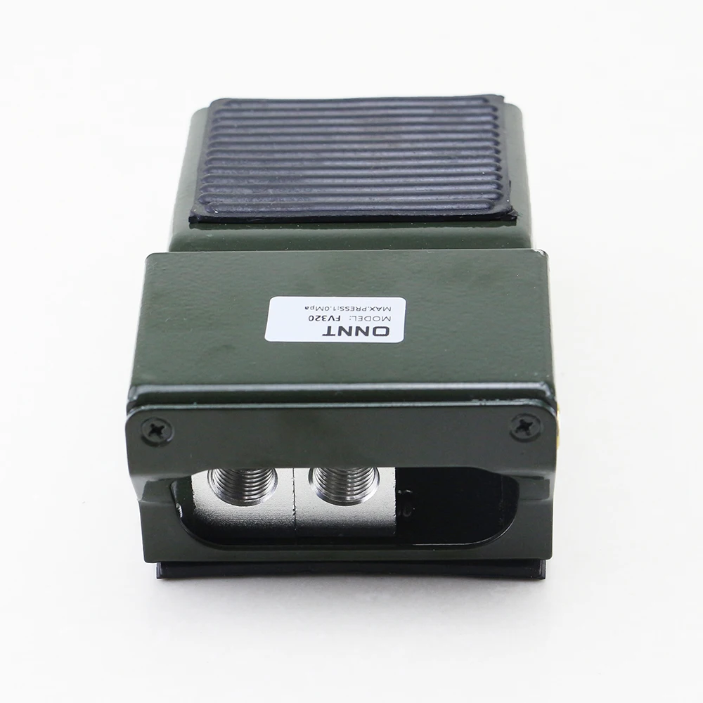 Controls Pneumatic Foot Pedal Valve 2/3 Way 1/4 Inch Aluminum FV320 Air Foot Valve