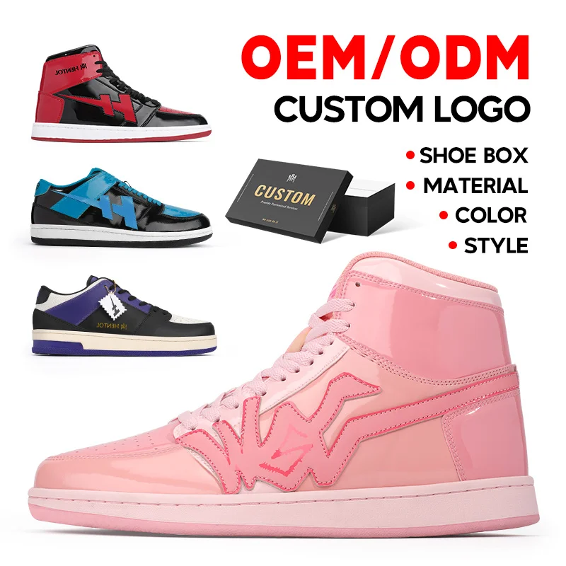 2023 OEM ODM Manufacturers Original Customized Logo Genuine Leather SB Low Sneakers Design Skateboard Casual Men Custom Shoes