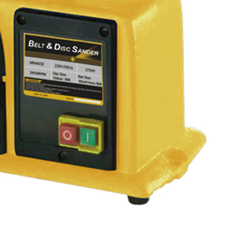 Лидер продаж профессиональный электрический шлифовальный станок для хобби ленточный деревообработки 150 мм 370 Вт дисковый
