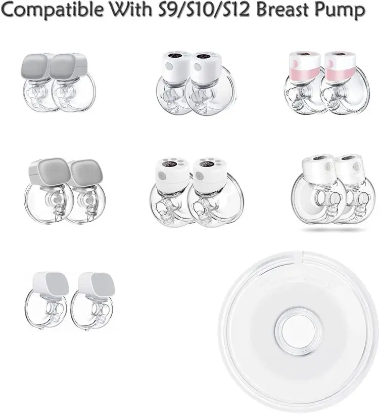 Breast Pump Parts Silicone Baby Feeding Wearable Electric Breast Pump Parts Milk Collection Cup Accessories