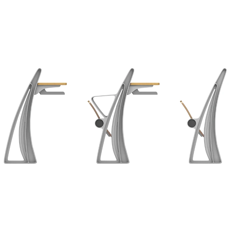 Wooden Adult Classroom Chair University Classroom Furniture