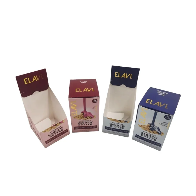 Custom made printed paper cardboard chocolate sweet candy folding packaging gift box