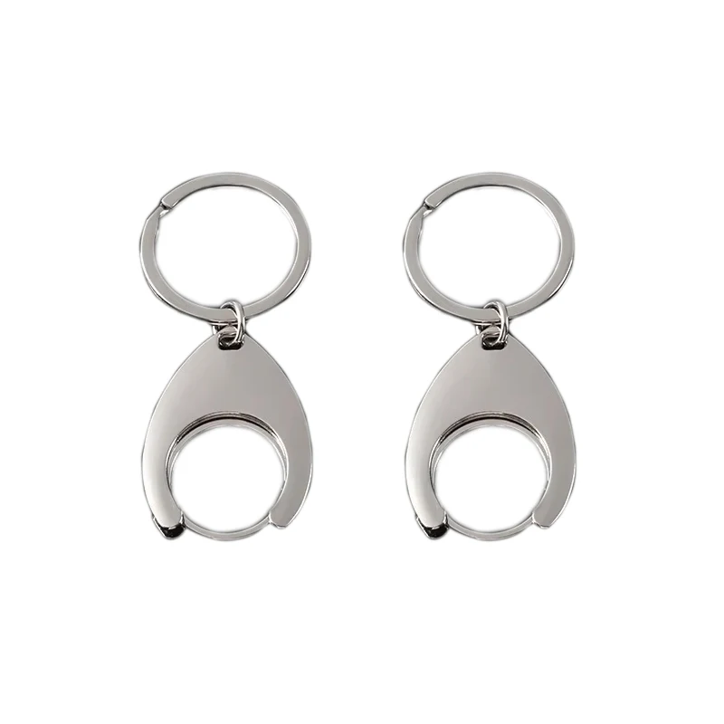 Factory Direct Sale Key Holders Wholesale Custom Car Logo Keychain Metal Keyring Coin Key Holder Pendant Custom Charm Keychain