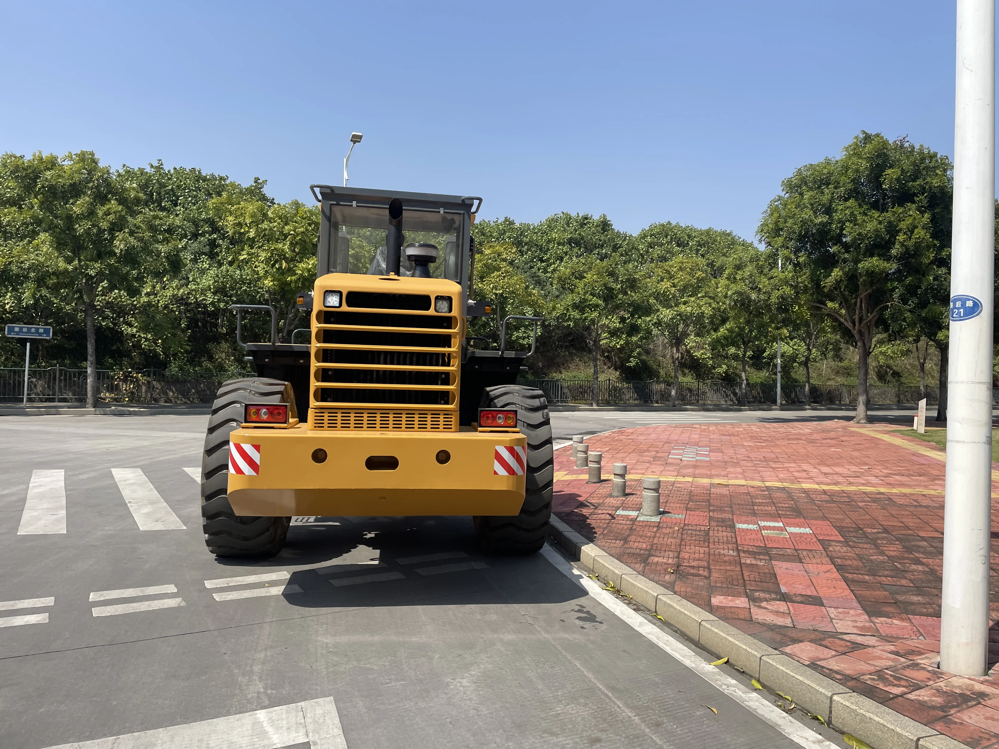 Mexico Loader 5000KG high flexibility Construction Equipment wheel loader in stock