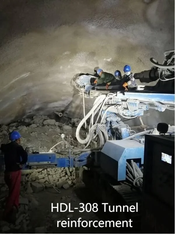 HDL-308 Shed guiding hole Top drifter low maintenance cost borehole drilling rig equipment