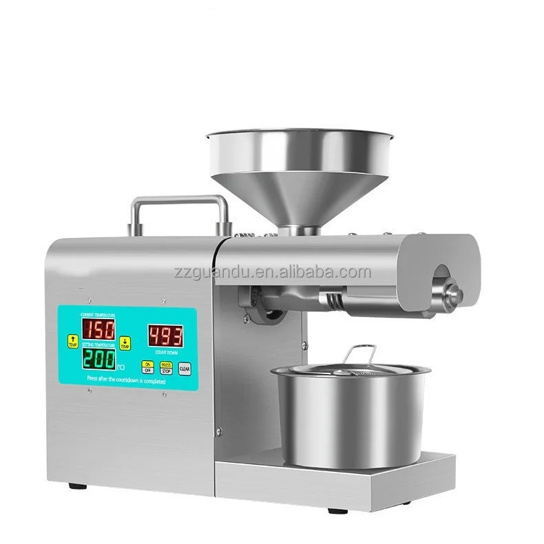 Mini Oil Press Machine/sunflower Oil Press/cold Press Oil Machine Sesame Cold Press Oil Machine Oil Pressers Machine Palm Oil