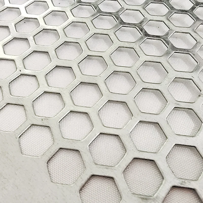 Decorative perforated punching copper grill metal mesh screen