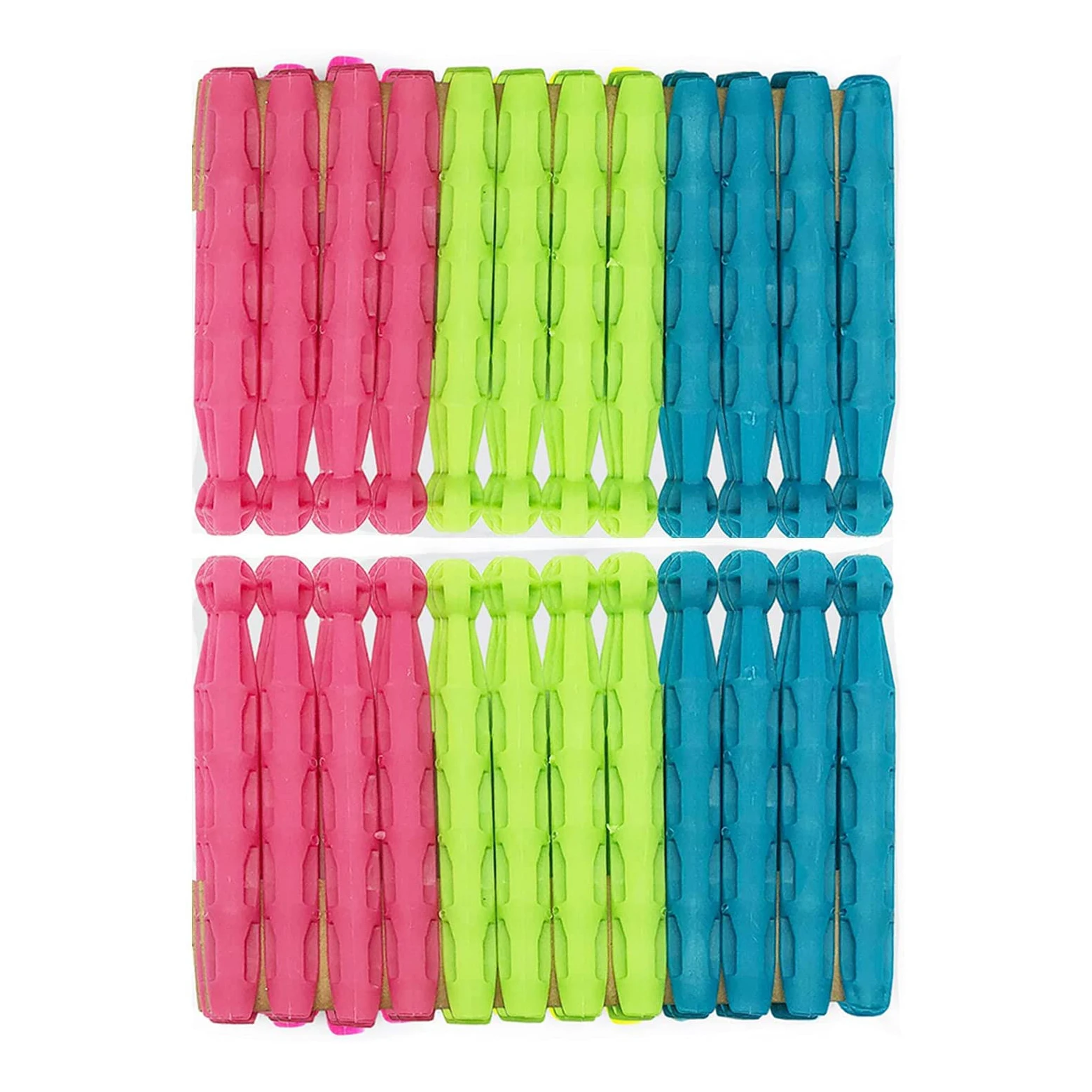 12pcs/pack  UK Dolly Pegs Strong Plastic Hanging Cloth Pins Pegs Heavy Duty Outdoor Clips Multipurpose Towel Plastic dolly pegs