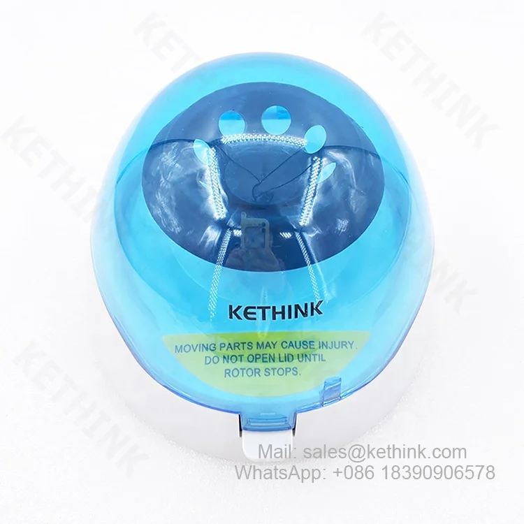 High Quality Low Price KT-MC6000 6000rpm Mini Lab Centrifuge with Rotor Suitable for 4 Rows 0.2ml*8 Pcr Tube Strip Testing