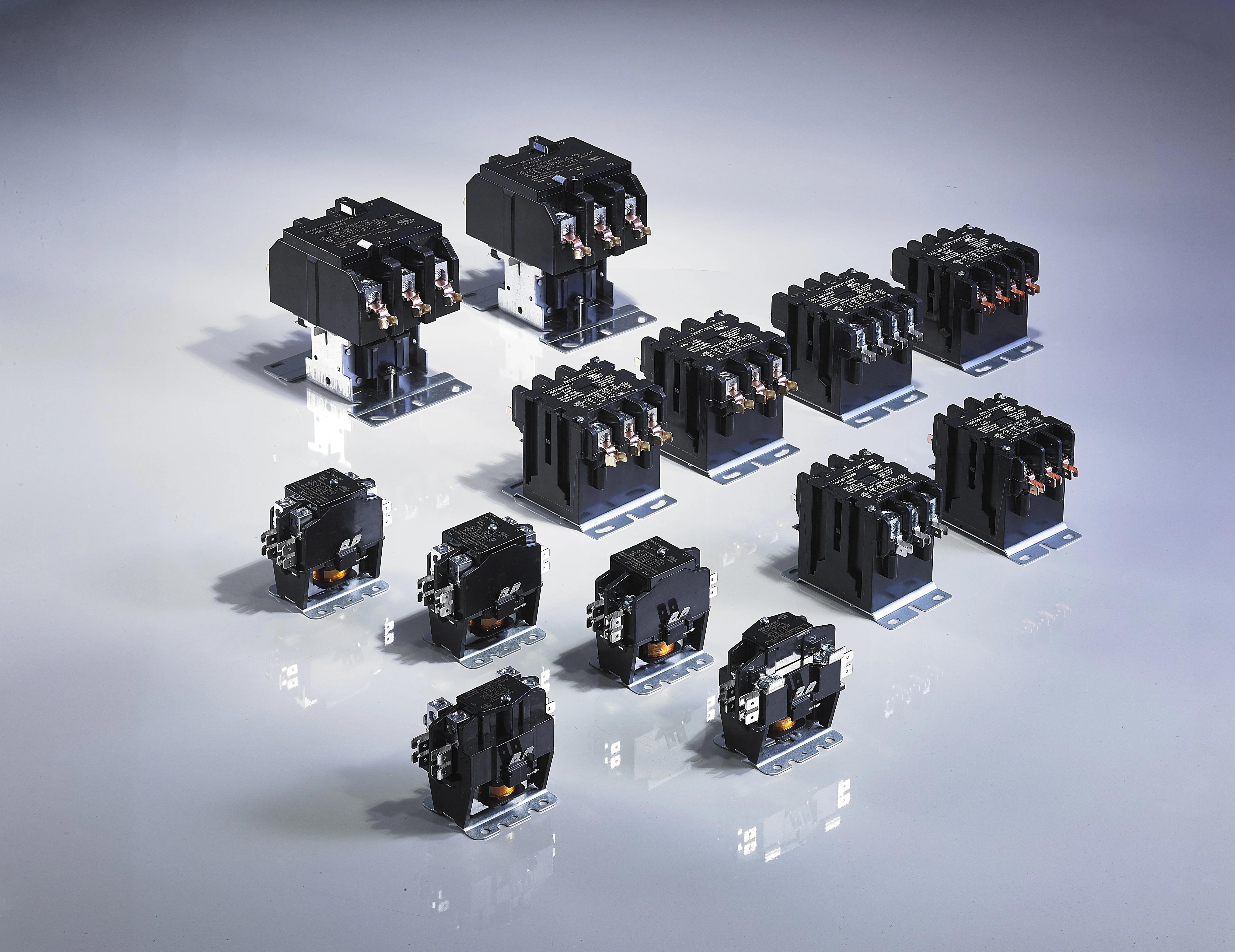 ac magnetic contactor AC Magnetic Electrical Contactor, 2 Pole  40 Amp  120AC Coil Definite Purpose Air Conditioner Contactor