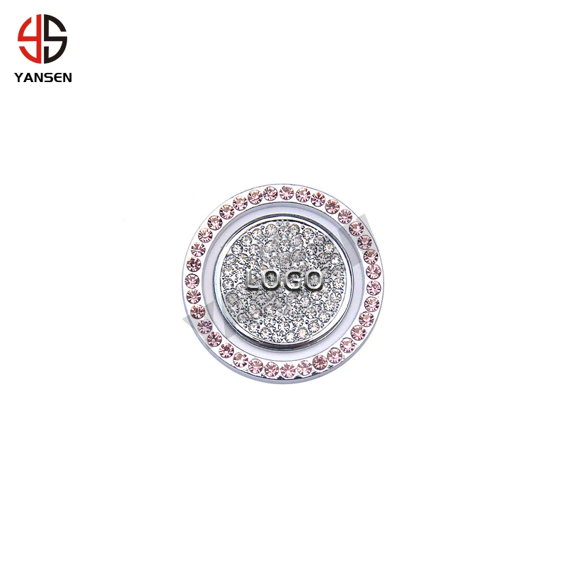 Bling Diamond Engine Start Stop Button Cover Custom Logo Car Accessories Interior Decoration