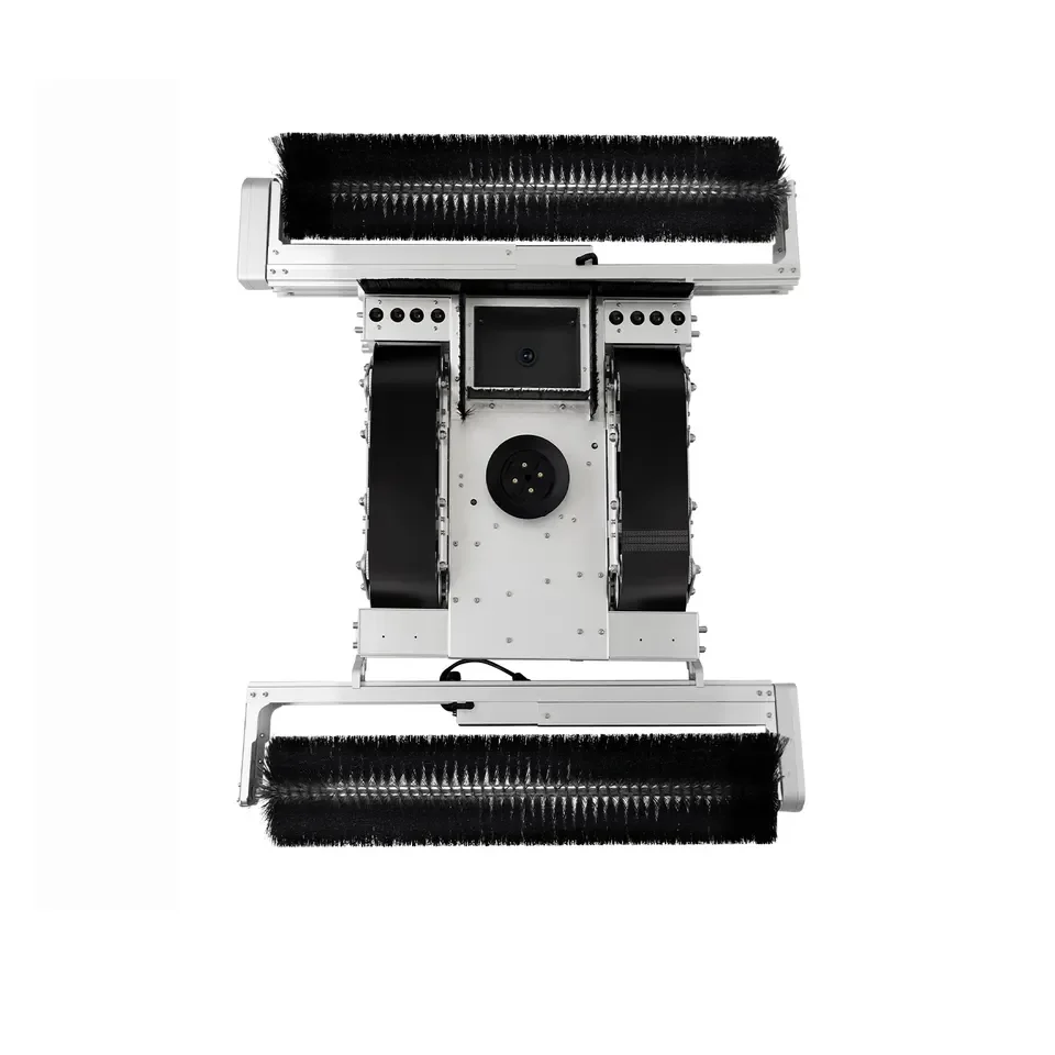 Hot professional Supply Sales OEM Dry Water 2 Modes Solar Panel Cleaning Robot Machine