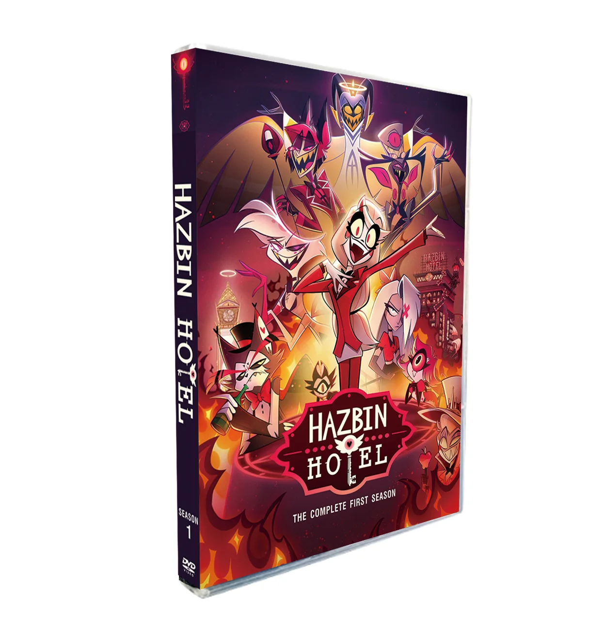 Hazbin гостиничный Сезон 1 новинка DVD 3 диска оптовая продажа Лидер продаж фильмы сериалы бокс-сет CD мультфильм Blueray бесплатная доставка