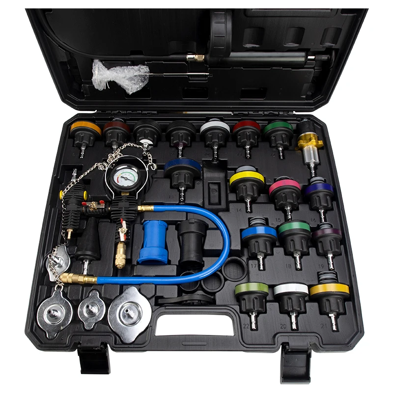 33 pcs Engine Water Cooling System Radiator Leakage Tester
