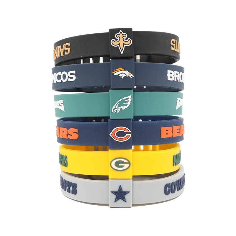 Factory customized personalized LOGO silicone bracelet wristband rubber bracelet election