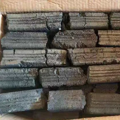Factory Machine Made Quadrangle Hexagonal Long Burning Time Wood Sawdust Charcoal Briquette BBQ