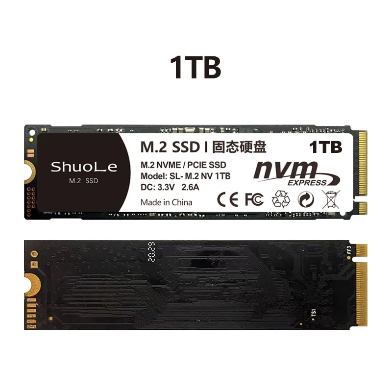 SSD m2 NVME 128 ГБ 256 512 1 ТБ твердотельный накопитель M.2 PCIE для ноутбука настольного компьютера nvme ssd