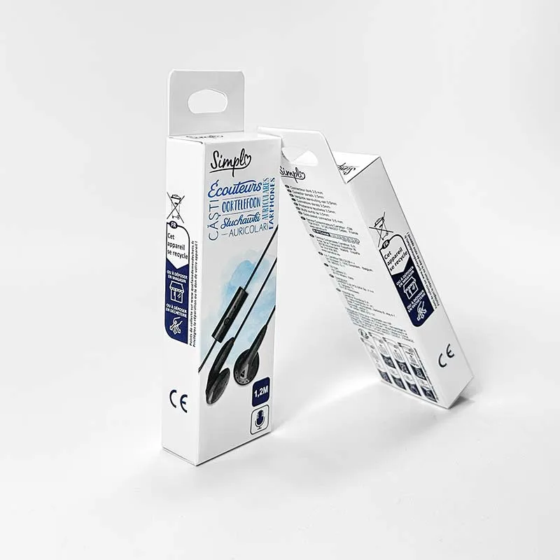 Premium Printed Headphone Packaging Box Wholesale Consumer Electronics Paper Box for Smart Bluetooth Headphones