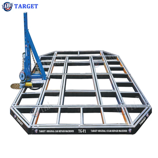 Ground steel frame machine Floor car dent puller Underground car body straightening machine Car frame machine