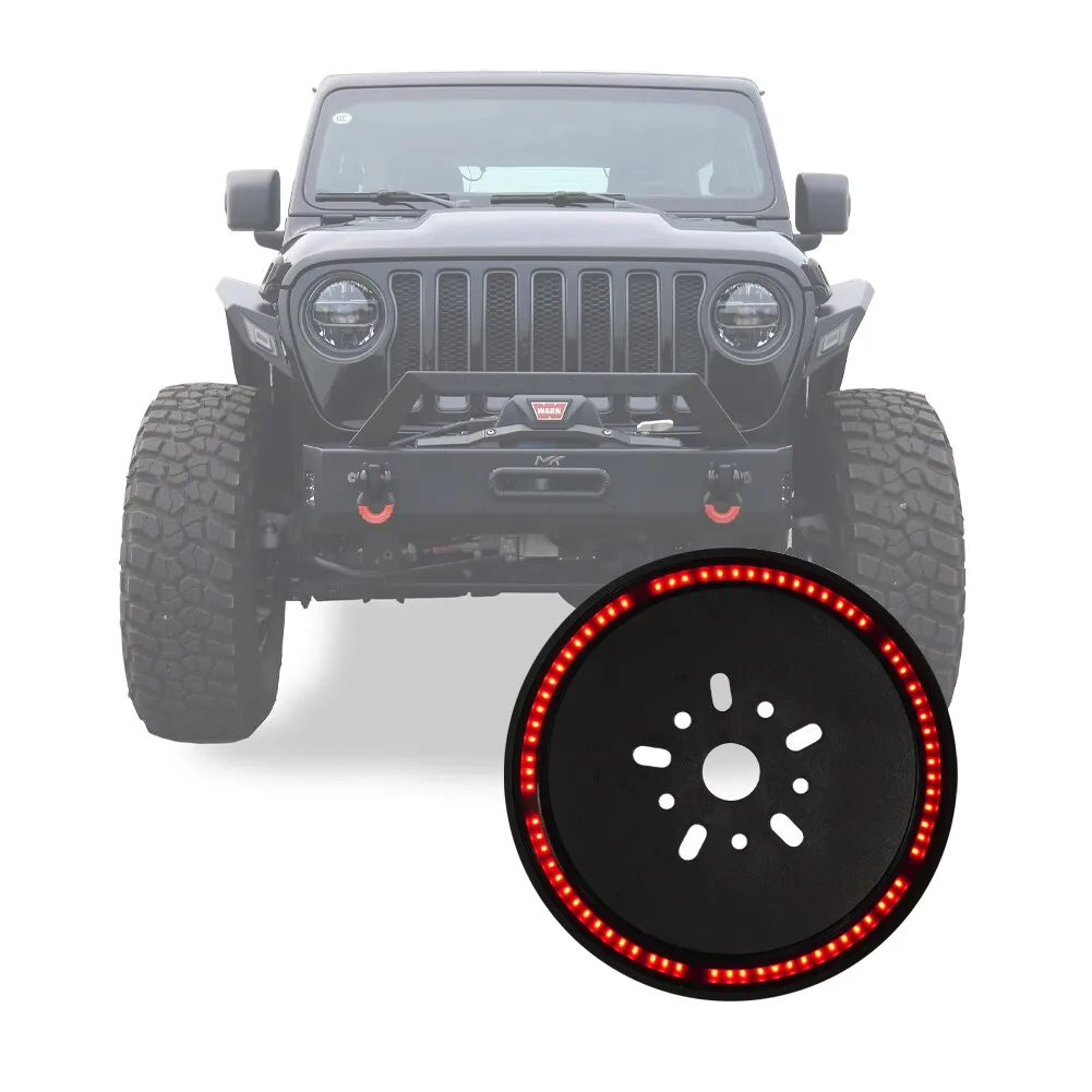 spare wheel LED brake light for Jeep wrangler JL jk wireless remote control auto parts