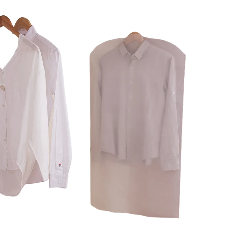 Wholesale Customized Packaging Clear Wedding Dresses Suit Garment Cover Bags With Zipper