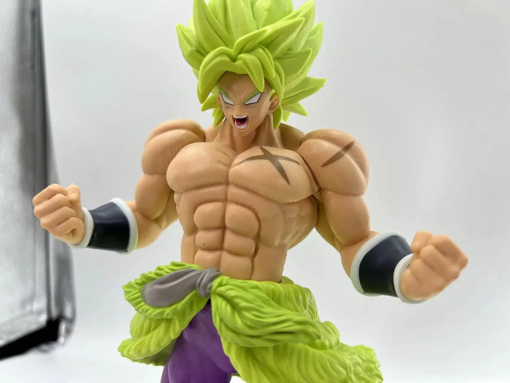 24CM 9.45inch DBZ Dragob Balls Z Broly Original Factory High Quality PVC Model Broly Dragon Balls ZAction Anime Figure