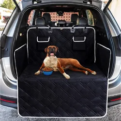 100% Waterproof Scratch Proof Nonslip Pet Mat Cover Blanket Dog Car Back Trunk Seat Cover
