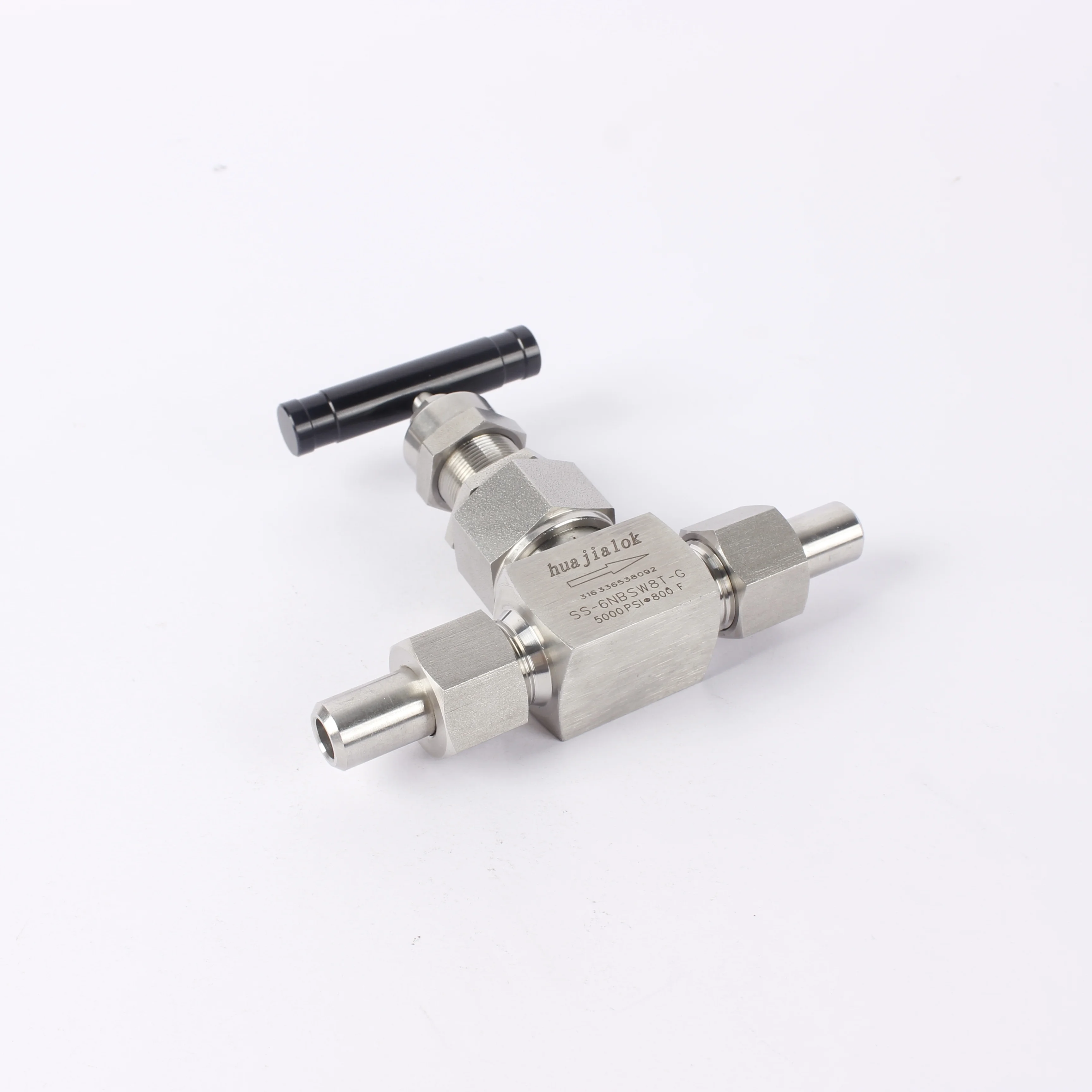 Straight Through Welded Needle Valve Welded Instrumentation Needle Valve Butt Welding Instrumentation Valve Fittings