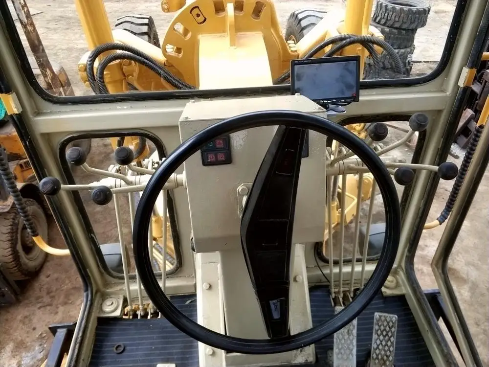 Used original Hot sale Cat used 140h caterpillar motor grader,140k 140g 120h with used grader parts in Shanghai