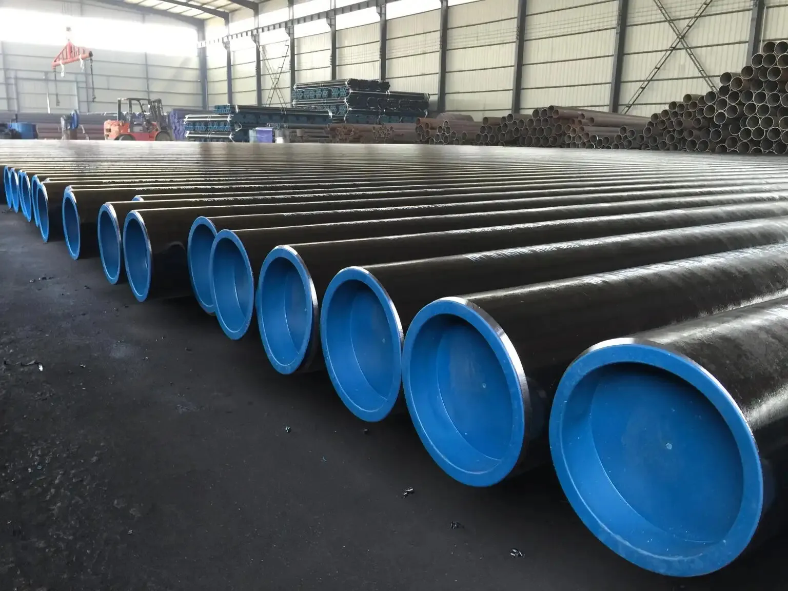 High quality seamless steel pipe APl 5L Gr.B x42 x52 x60 x80 gas oil pipe carbon pipe for oil pipelines