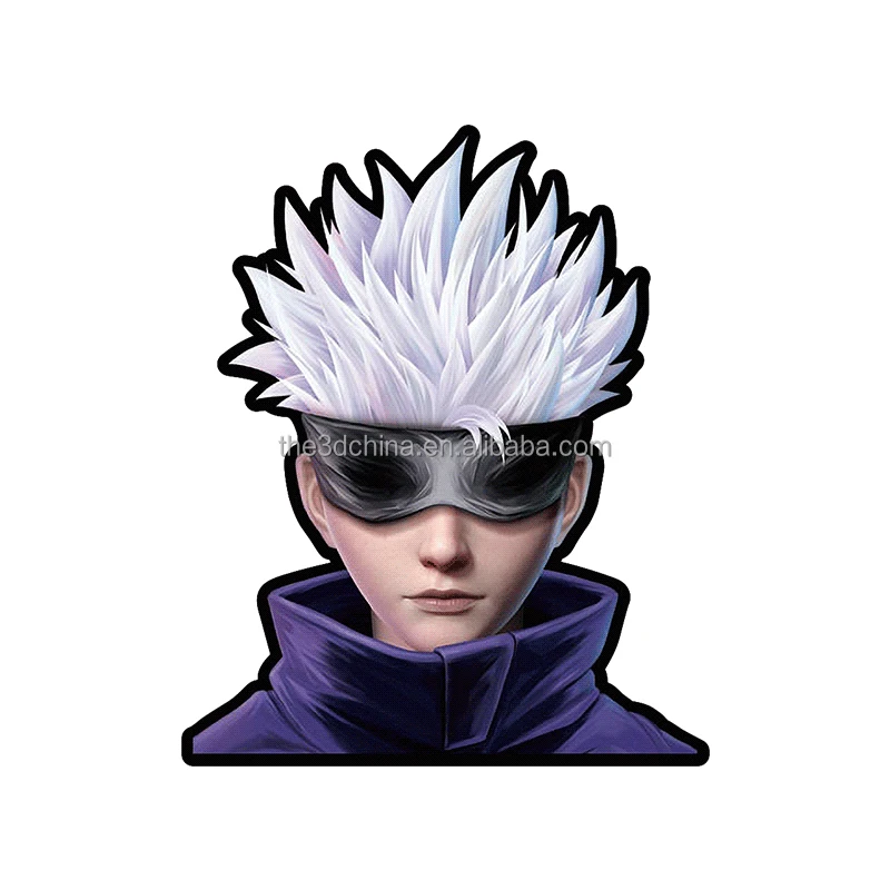 Hot Sell Best Seller 3D Picture Lenticular printing Anime Stickers 3D Lenticular Sheet Sticker Anime For Laptop