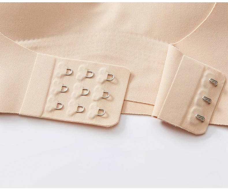 Cross back front closure high quality adjustment push up fitness laser cut corrected posture women yoga sport seamless bra