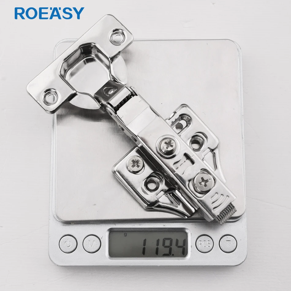 ROEASY Stainless Steel 201 Cabinet 3D Hinge For Kitchen Bathroom Home Furniture Hardware Soft Closing Wardrobe Hinge