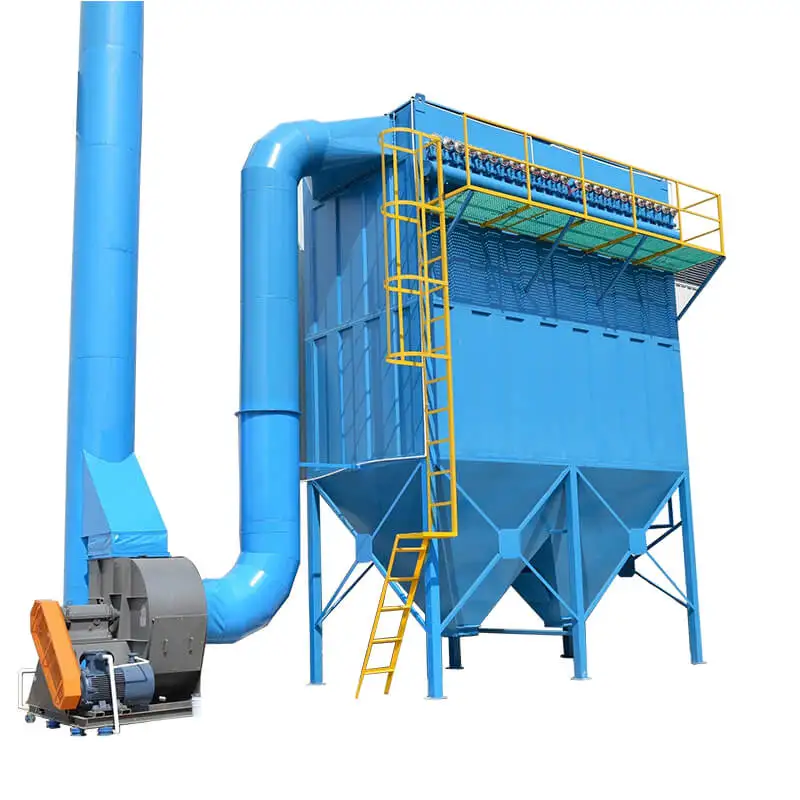 High-Efficiency Industrial Bag Dust Collector Pulse Jet Air Filter Various Industries Furnace Power Plant Cement Plant Dust
