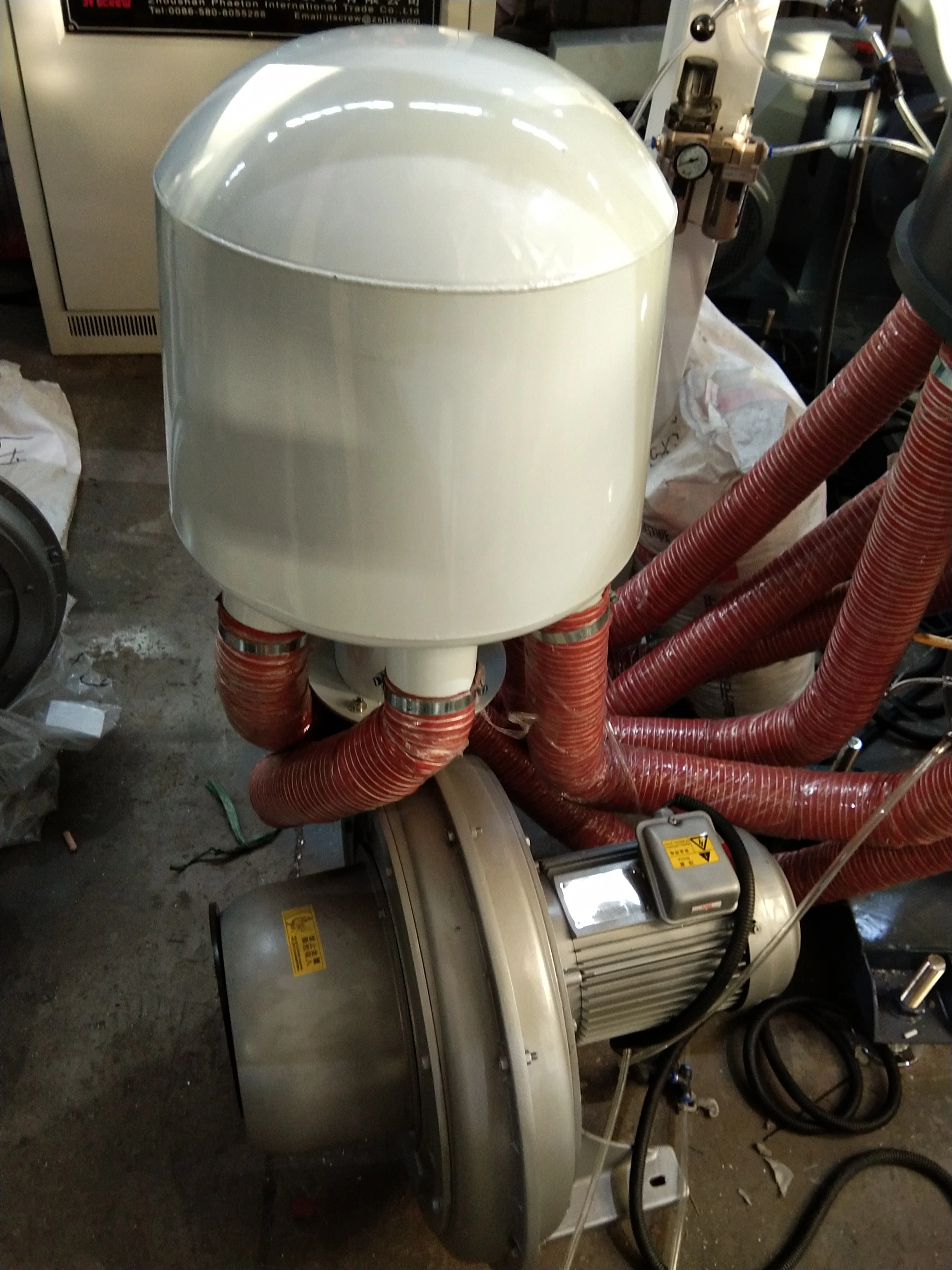 SS-H2 High Output Double Extruder Hdpe/Ldpe Plastic Film Extrusion Blown Machine