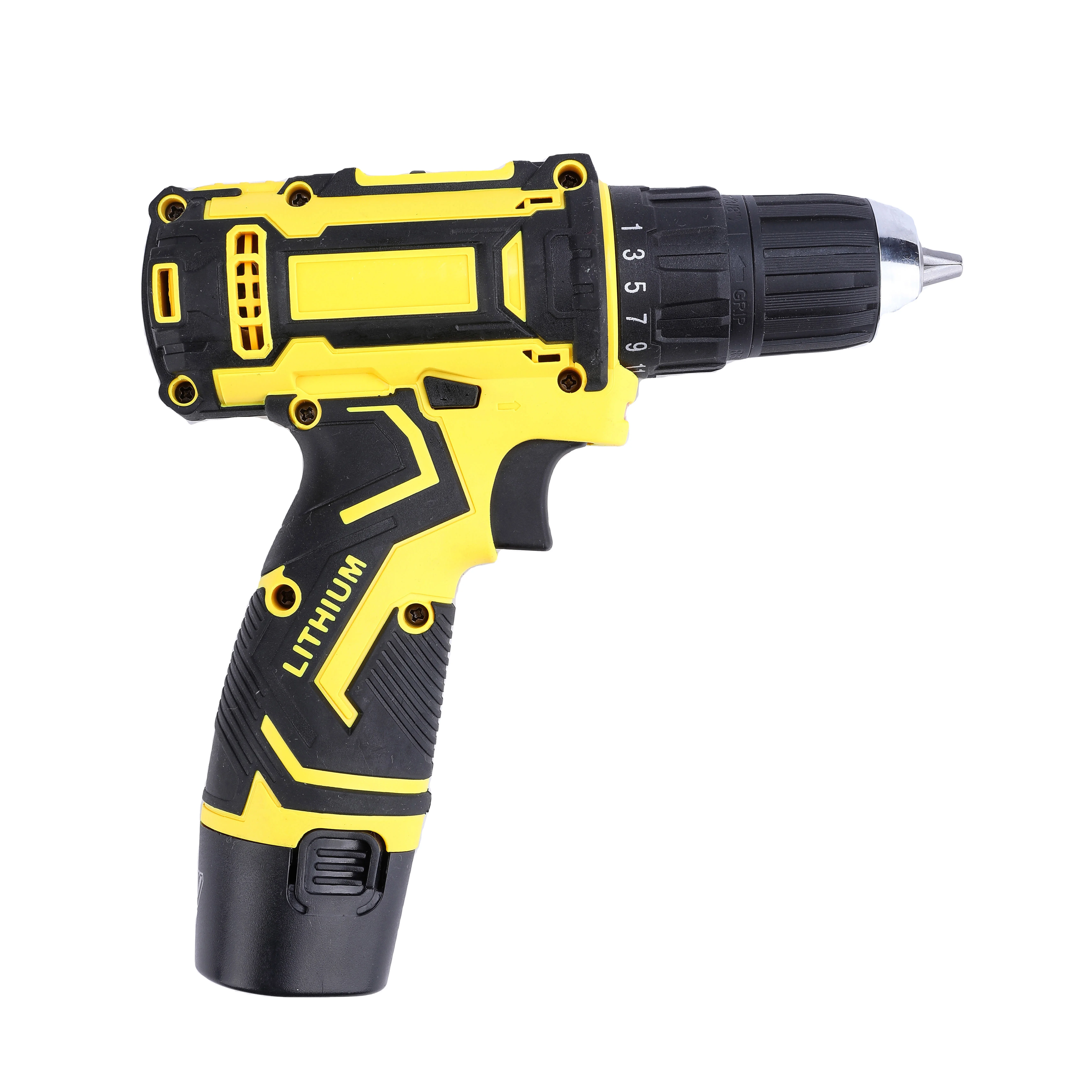 
Handheld Lithium Battery Electric Drill Rechargeable Screwdriver Drilling Mounting Screws Electric Drill Home DIY Power Tools 