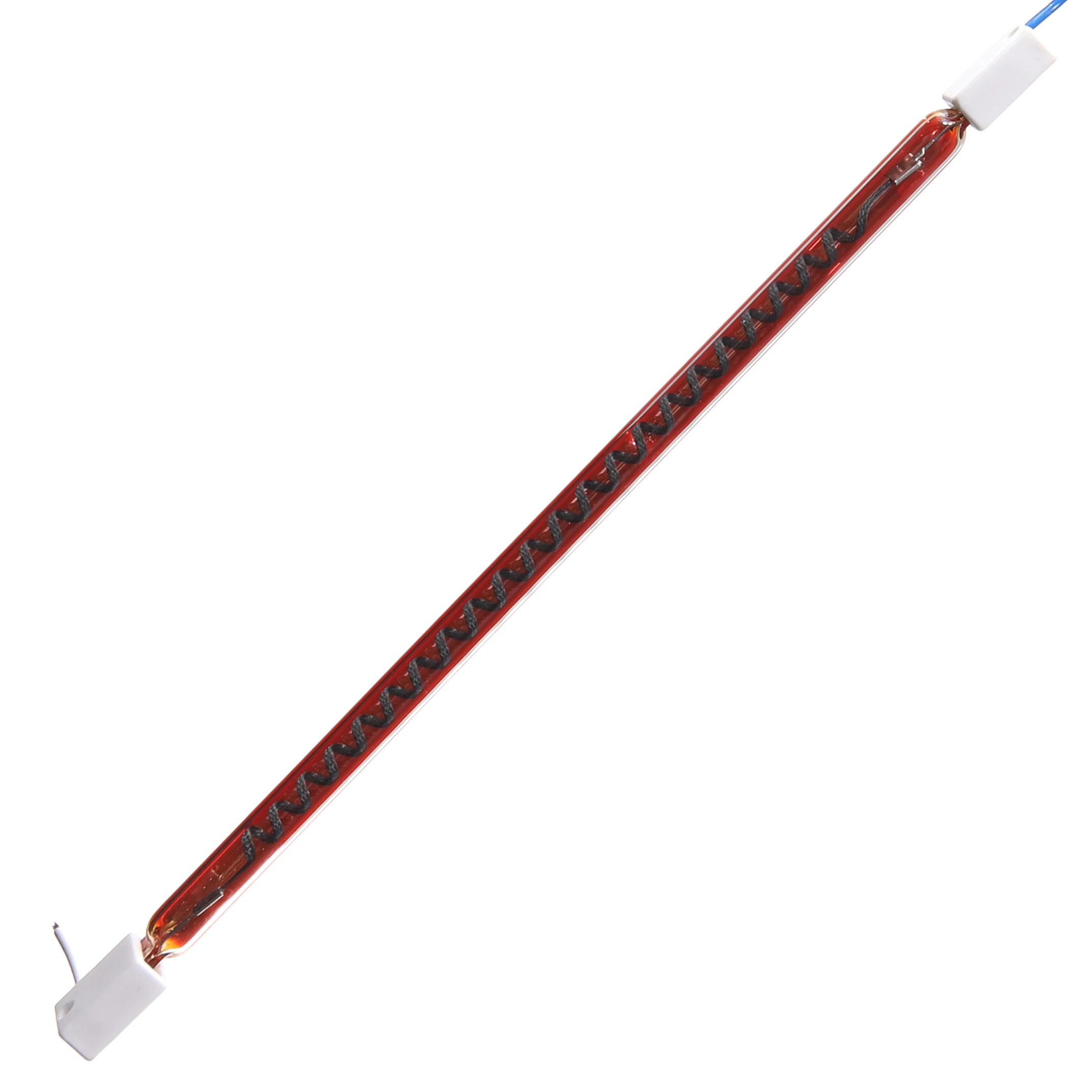 Manufacture Wholesale Industrial 2000w Halogen Quartz Infrared Heater Lamp 1000w Shortwave Infrared Heating Lamp 500w For Glue