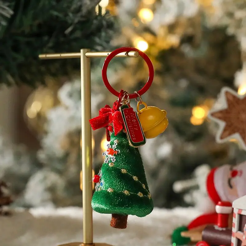 Christmas decorations Christmas tree pendants Christmas gifts plush doll keychain