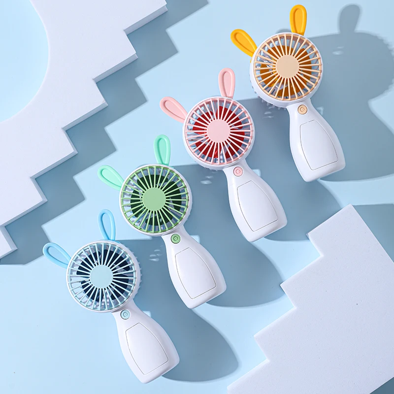 New Arrival Student Gift Cute Portable Hand Fan Outdoor Travel Battery Operated Usb Mini Handheld Pocket Fan