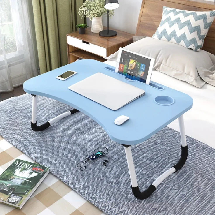 Office Stool Socket Laptop Desk Office Desk Mini Boobom Student Study Desk Save Your Room Space