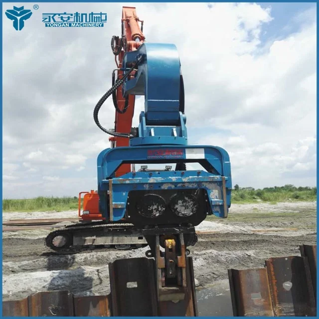 V350 гидравлический экскаватор, вибромолоток, приводы, лист, сваи