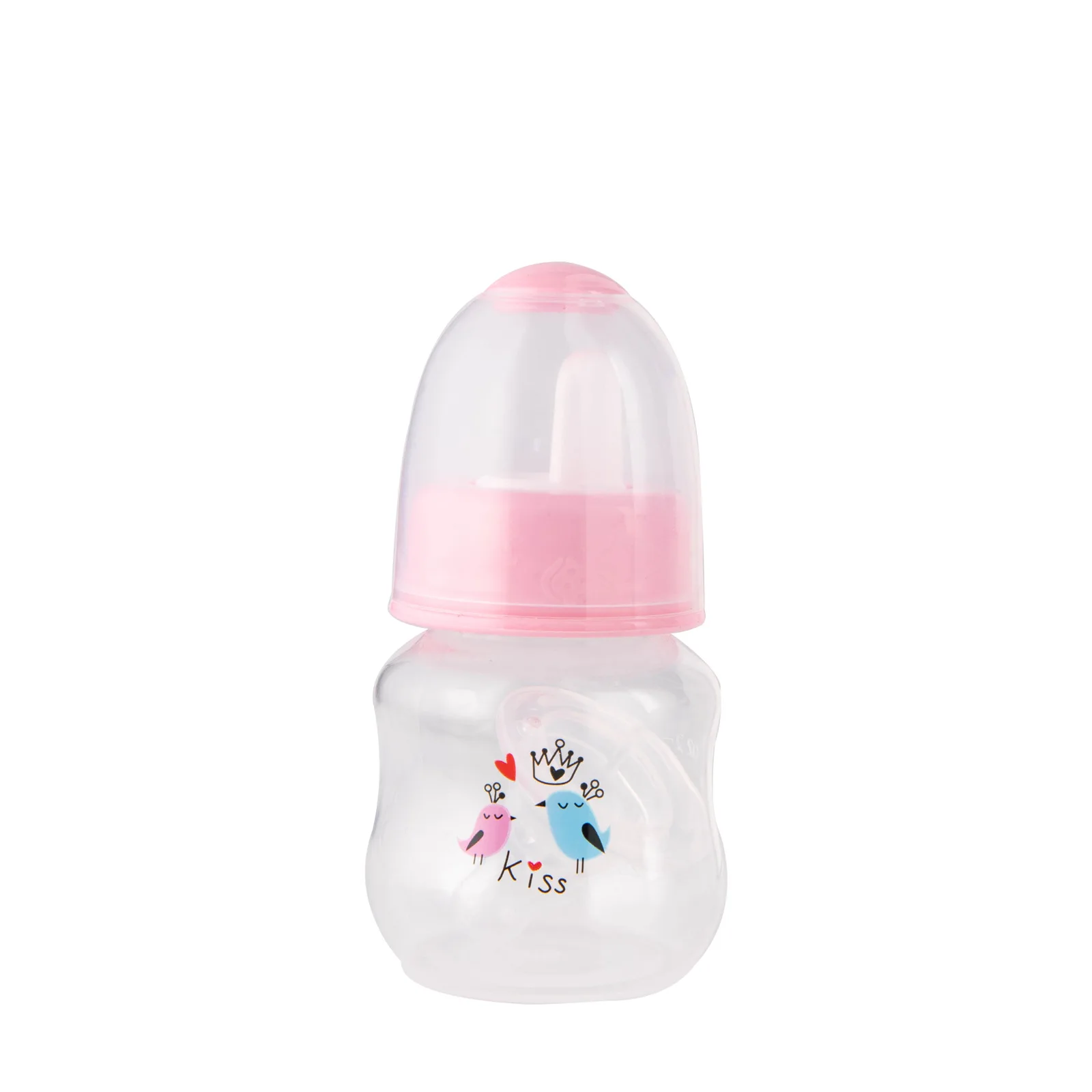 60ml Anti-fall Newborn Baby Feeding Bottle Cartoon Factory Wholesale Pp Milk Bottle For Baby Small Feeding Bottle Travel
