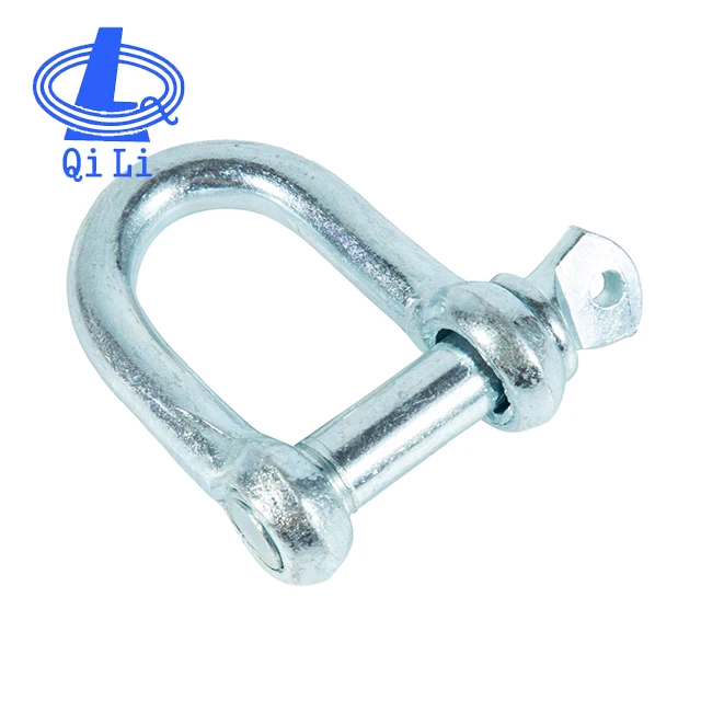 Grade 316/304 Stainless Steel Shackle Hot Forged D Shackle Type