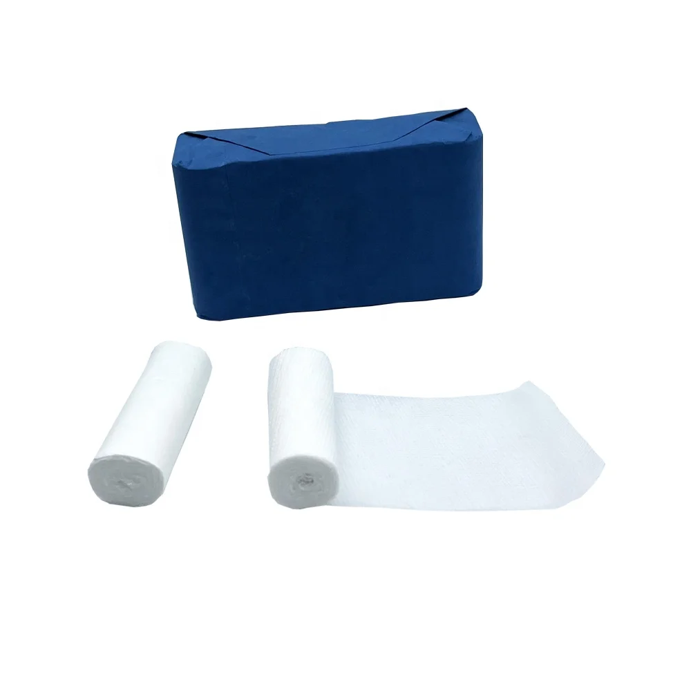 Disposable Gauze in Cutting Wound Care Absorbent Gauze Compresses Factory Price White Accessories Edge Cotton Mesh OEM Medical