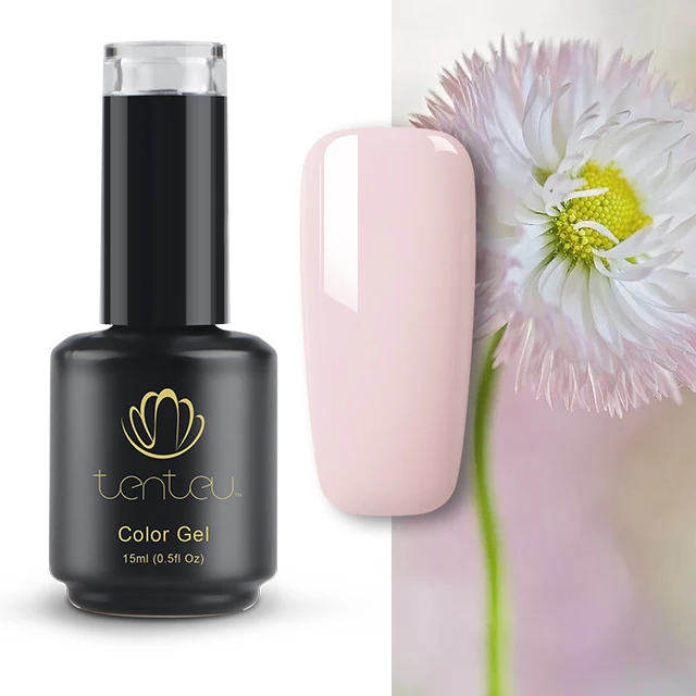 Tenteu New product 15ml uv color uv gel nail polish nude series jelly a set of gel nail polish