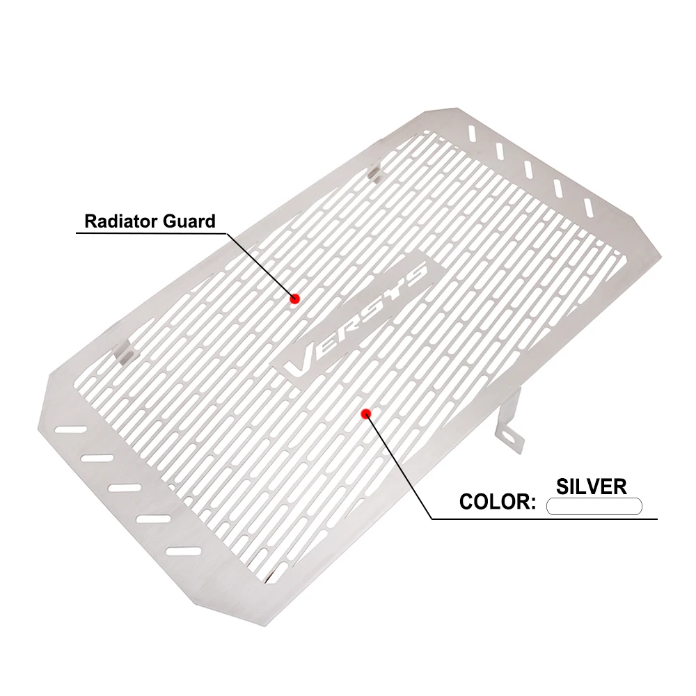 JFG Motorcycle Parts Motorbike Versys1000 Grill Radiator Guard Cover Protector For