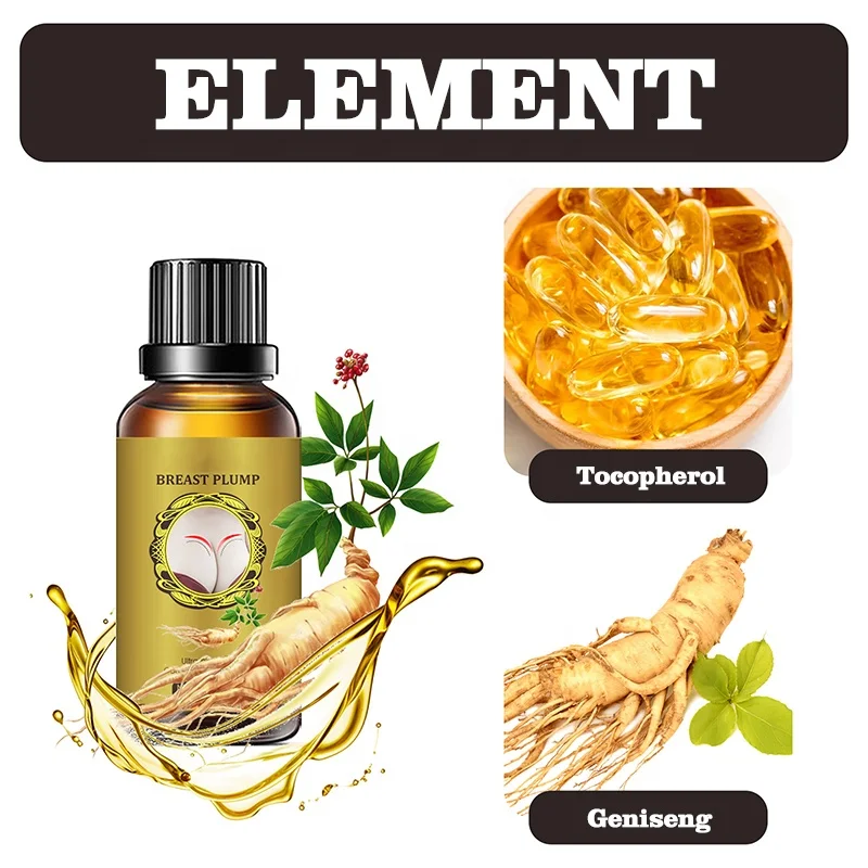 factory price sexy bigger breast reduction and tightening oil firming boobs breast plumping oil